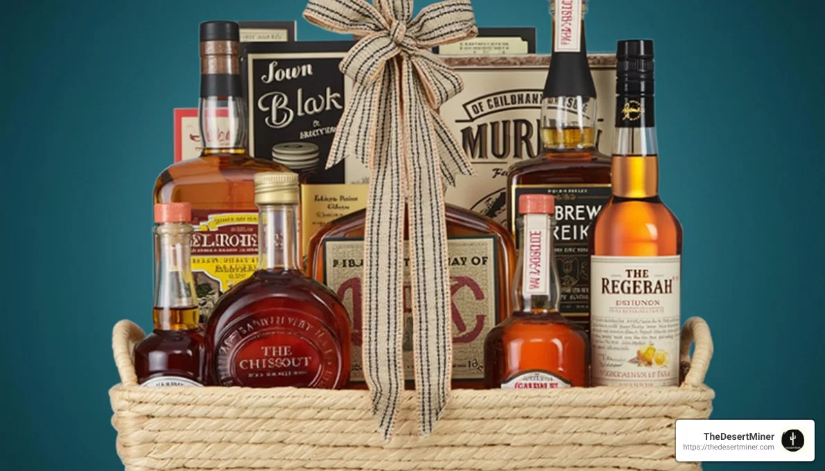Gift Basket Greatness: Bourbon-Themed Creations